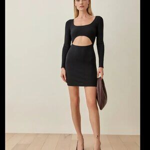 Reformation Dress Denmark Dress Black Size L